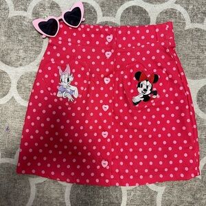 Disney Unique Vintage Size Small Minnie And Daisy Skirt.